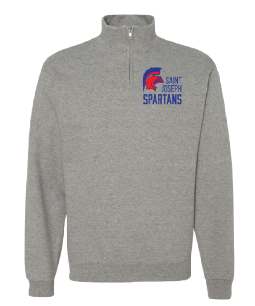 Quarter Zip- embroidered logo