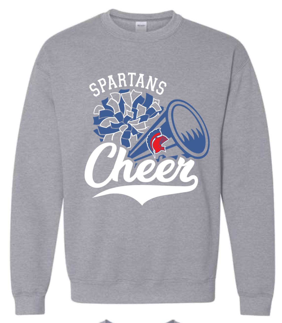 CREWNECK CHEER Megaphone Logo