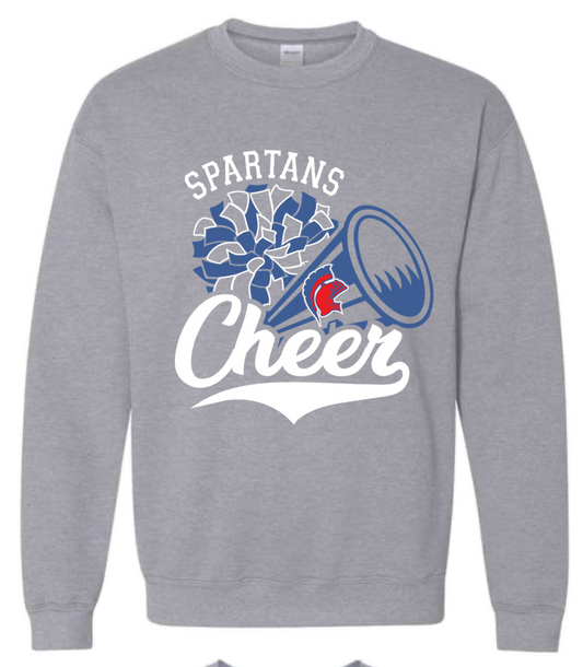 CREWNECK CHEER Megaphone Logo