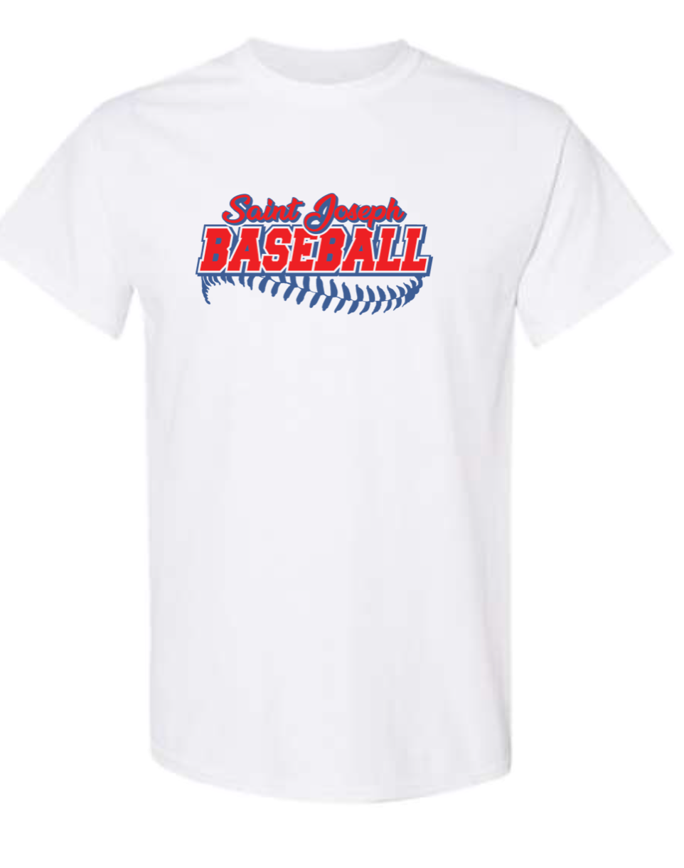 T Shirt Baseball- Bottom lace logo